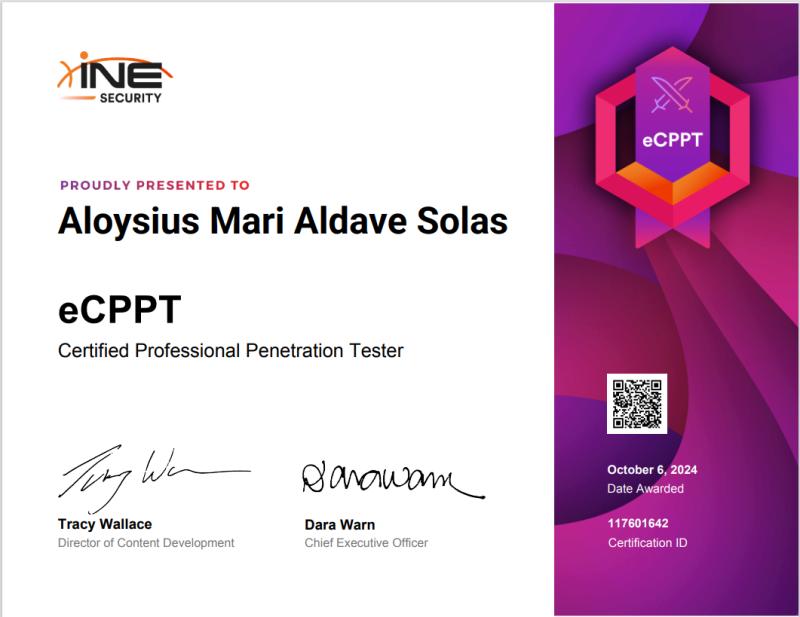 Certified Professional Penetration Tester (eCPPT)