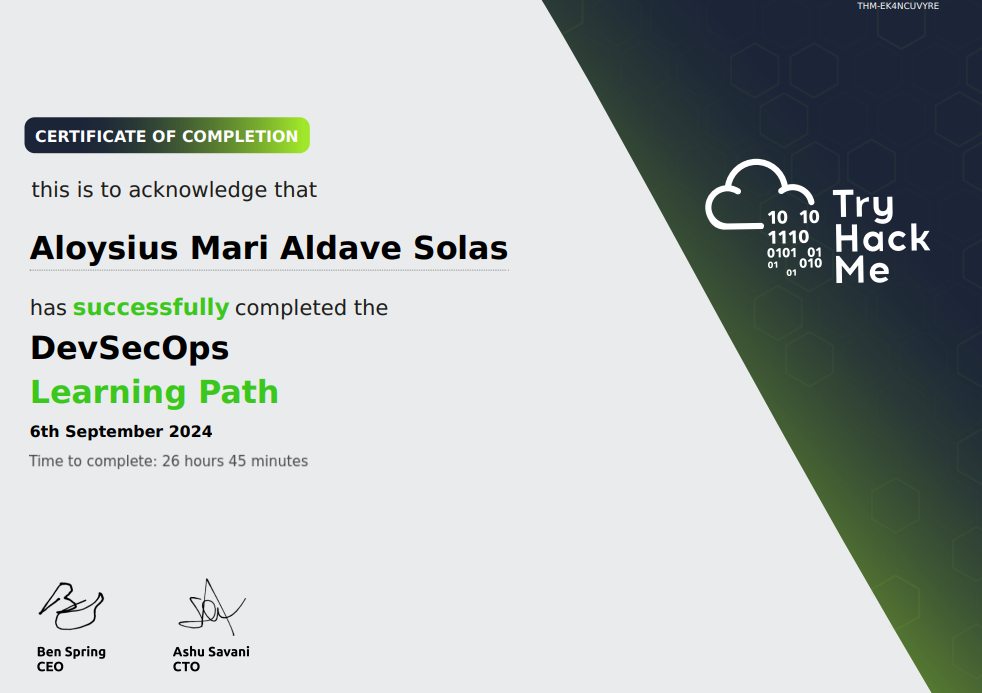 DevSecOps Learning Path